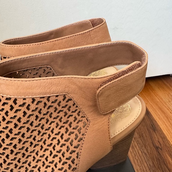 Vince Camuto Sandy Natural Nubuck Heels - Picture 4 of 7